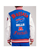 Buffalo Bills Old English Classic Rib Varsity Jacket