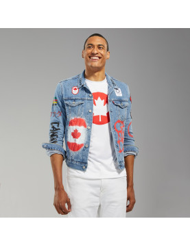 Canadian Olympic Jean Jacket