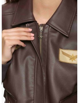 Captain Marvel Carol Danvers Bomber Jacket