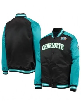 Charlotte Hornets Teal Jacket