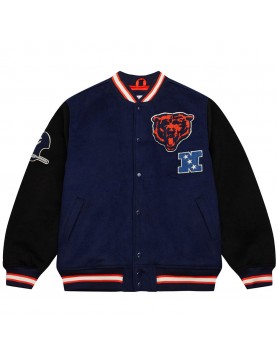 Chicago Bears Team Legacy Varsity Jacket