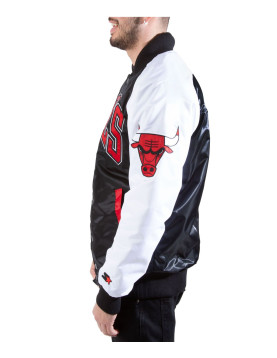 Chicago Bulls Satin Tri-Color Jacket