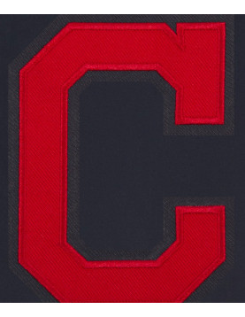 Cleveland Indians Navy Blue Wool Jacket