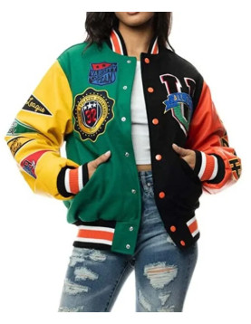 College Athletic Department Varsity Jacket