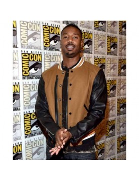 Comic Con Michael B Jordan Varsity Jacket