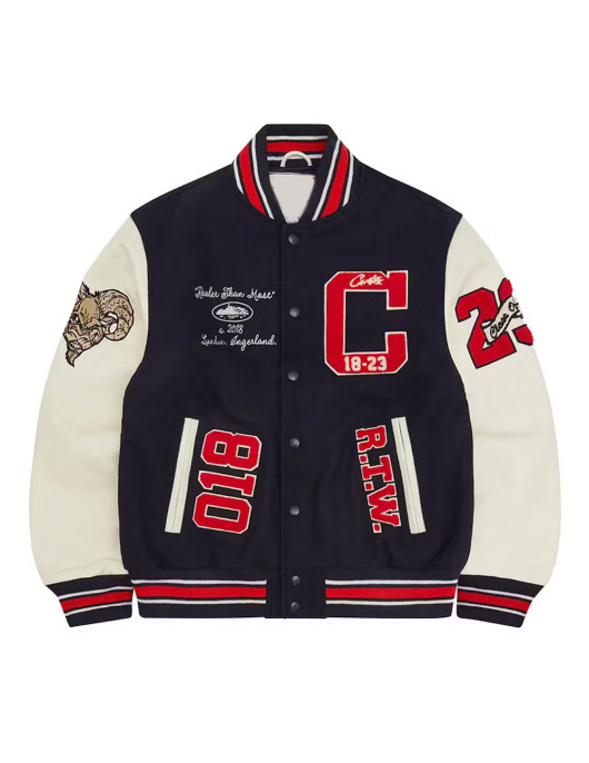 Corteiz Goat Varsity Jacket