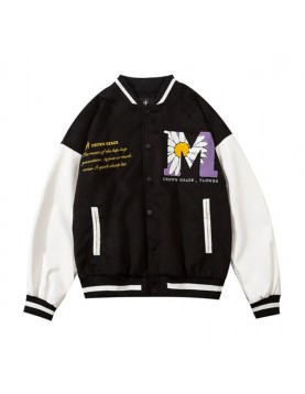 Crown Grade Flower Varsity Jacket