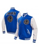 Dallas Mavericks 2023/24 City Edition Royal Varsity Jacket