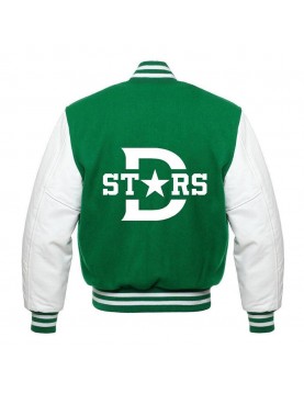 Dallas Stars Varsity Wool/Leather Jacket