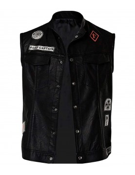 Deacon John Mongrel Farewell Motorcycle Leather Vest