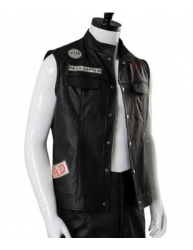 Deacon John Mongrel Farewell Motorcycle Leather Vest