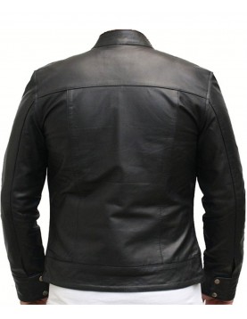 Death Race Frankenstein Biker Leather Jacket