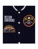 Denver Nuggets Western Conference Varsity Jacket