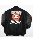 Detroit Bad Boys Varsity Black Jacket