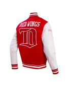 Detroit Red Wings Retro Classic Rib Varsity Jacket