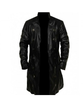 Deus Ex Human Revolution Adam Jensen Leather Trench Coat