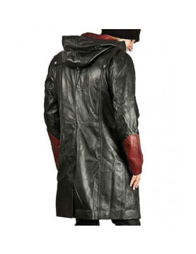 Devil May Cry 4 Dante Leather Trench Coat Costume