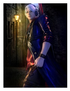 Devil May Cry 4 Nero Blue Coat