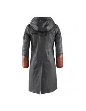 Devil May Cry 5 Dante Leather Trench Coat Costume