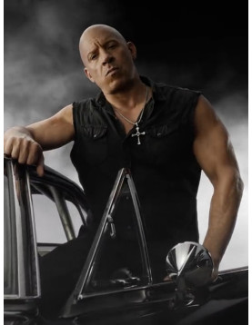 Dominic Toretto Fast X 2023 Vin Diesel Black Vest