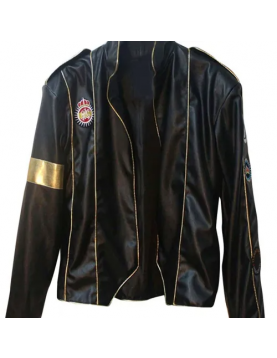 Elizabeth Taylor Michael Jackson Tribute Leather Jacket