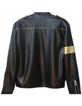 Elizabeth Taylor Michael Jackson Tribute Leather Jacket