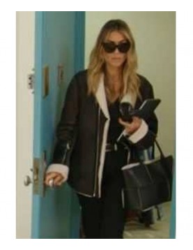 Erin Lichy Real Housewives of New York City Shearling Leather Jacket