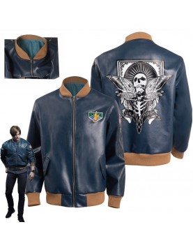 Evil 4 Leon S.Kennedy Cosplay Men Coat Jacket Game