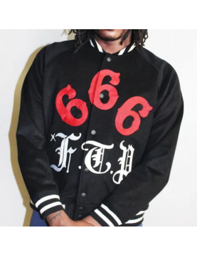 FTP Gino 666 Wool Letterman Jacket