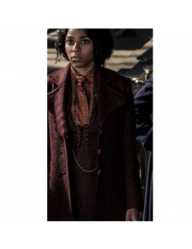 Fantastic Beasts The Secrets Of Dumbledore 2022 Eulalie Wool Coat