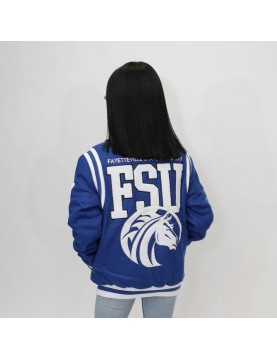 Fayetteville State University Unisex Varsity Jacket