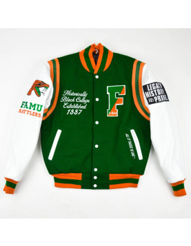 Florida A&amp;M University Motto 2.0 Varsity Jacket