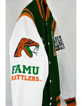 Florida A&amp;M University Motto 2.0 Varsity Jacket