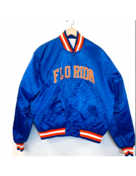 Florida Gators Blue Satin Jacket