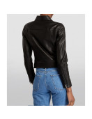 Found Gabrielle Walsh Black Leather Jacket