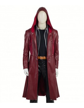 Fullmetal Alchemist Edward Elric Maroon Leather Coat