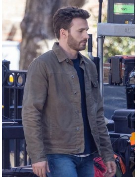 Ghosted Chris Evans Brown Jacket