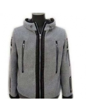 Ghost Call of Duty Sherpa Grey Hoodie