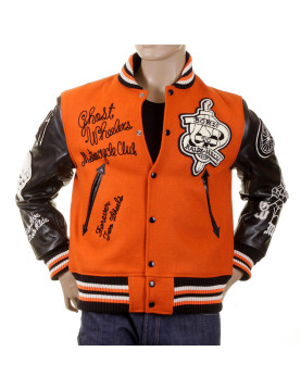 Ghost Wheelers Letterman Varsity Jacket