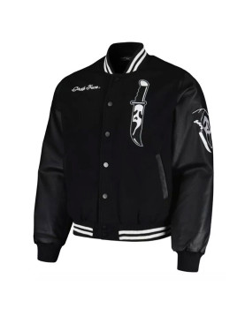 Ghostface Scream Horror Scary Slasher Varsity Jacket