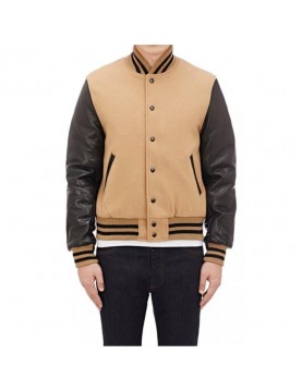 Golden Bear Varsity leather Jacket