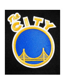 Golden State Warriors Classic Black Varsity Jacket