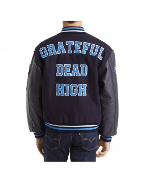 Grateful Dead High Varsity Jacket