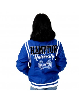 Hampton University Unisex Varsity Jacket