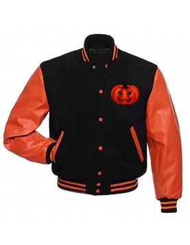 Happy Halloween Letterman Jacket