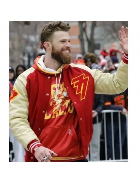 Harrison Butker Super Bowl LVII Parade Varsity Jacket