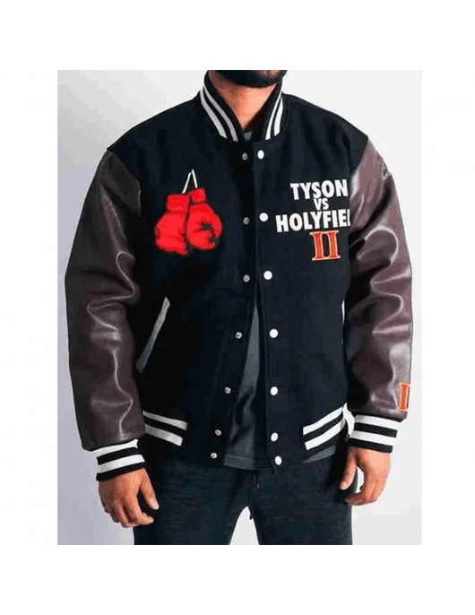 Headgear Tyson VS Holyfield II Varsity Jacket