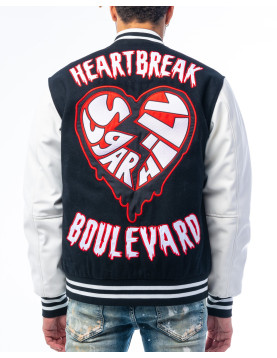 Heart Break Letterman Varsity Jacket