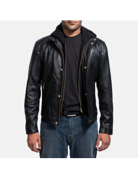 Highschool Black Leather Jacket