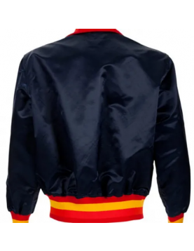 Houston Astros 1980’s Bomber Satin Jacket